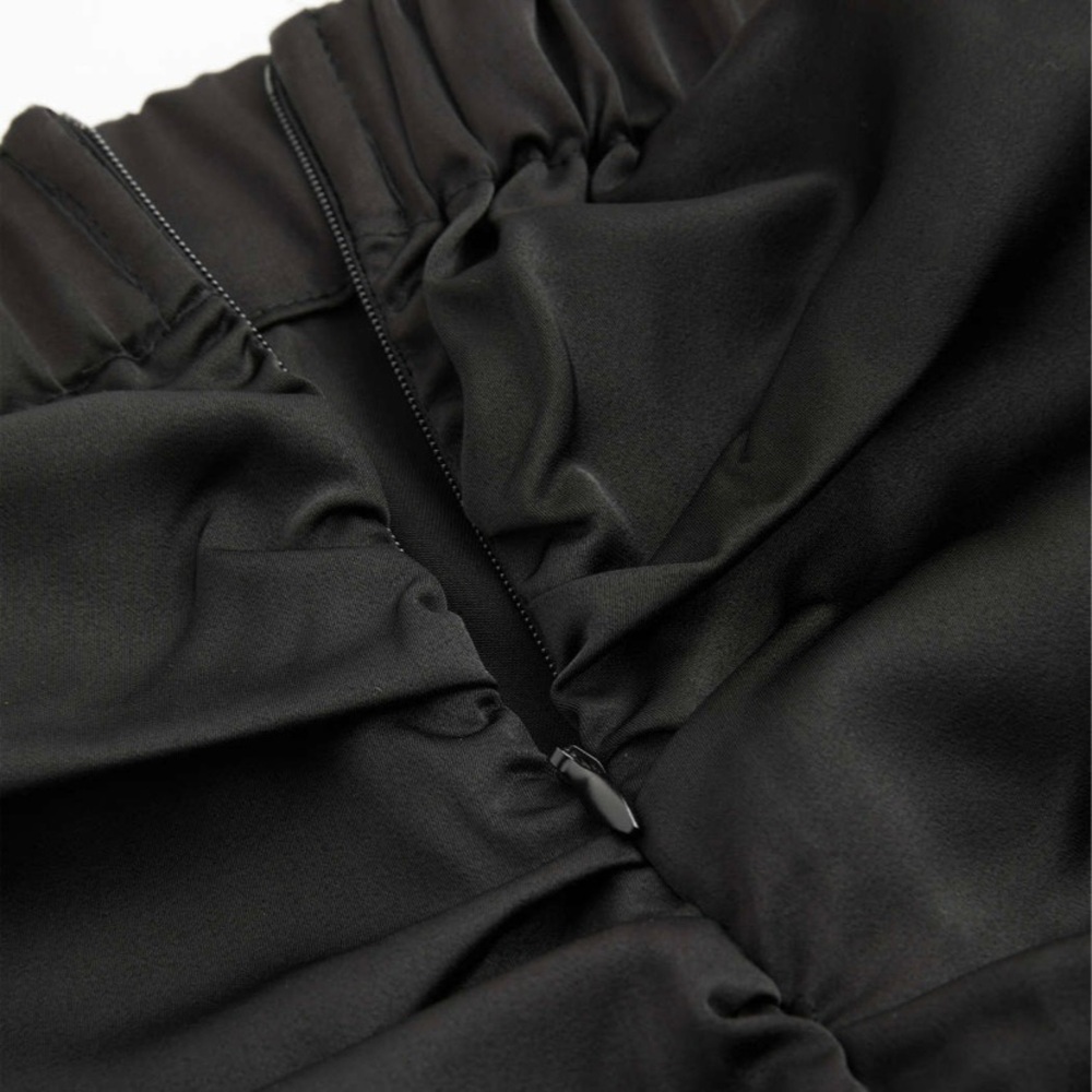 Drawstring Ruched Mini skirt - Picture 2 of 7